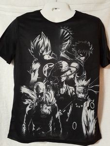 HEQU ANIME GRAPHIC T-SHIRT